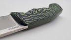 Leopard JARS Jagd Outdoor Messer Neon/Black Micarta Kydex