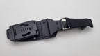 Leopard JARS Jagd Outdoor Messer Neon/Black Micarta Kydex