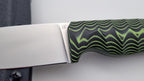Norka JARS Jagd Outdoor Messer Neon/Black Micarta Kydex