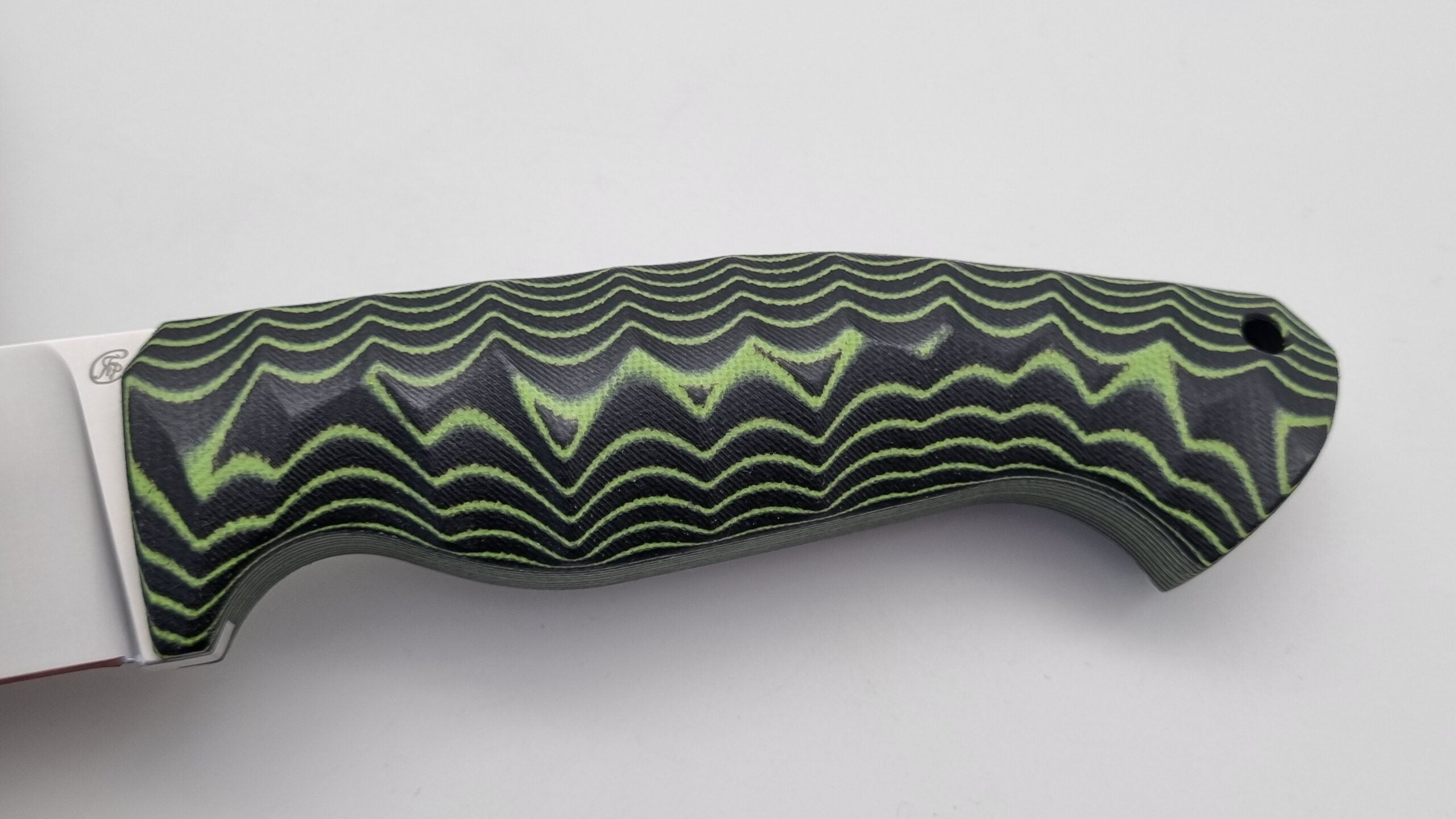 Norka JARS Jagd Outdoor Messer Neon/Black Micarta Kydex