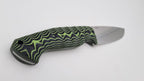 Norka JARS Jagd Outdoor Messer Neon/Black Micarta Kydex