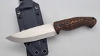 Waräger JARS Bushcraft Survival Jagd Outdoor Messer Orange/Black Micarta Kydex