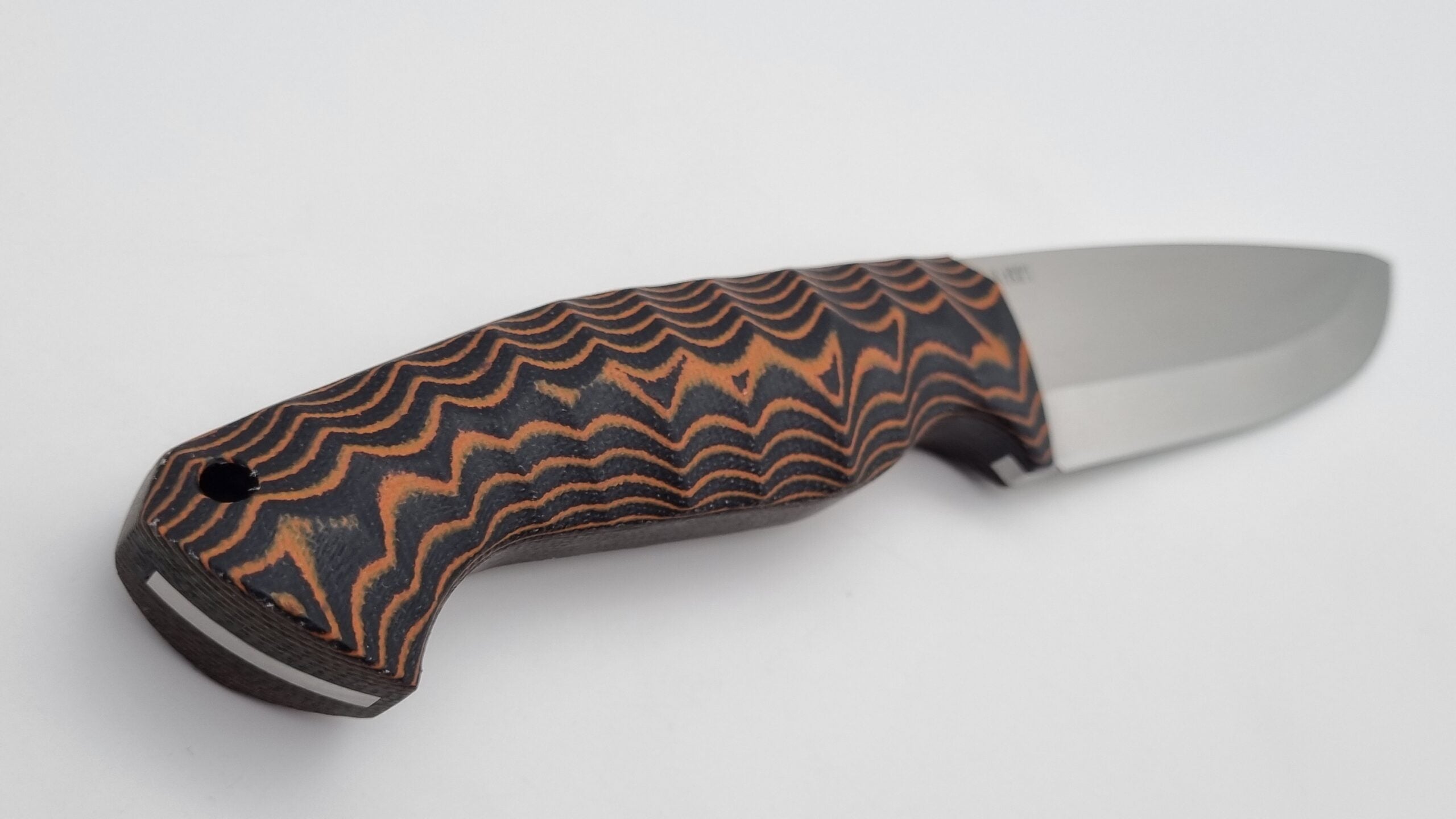 Waräger JARS Bushcraft Survival Jagd Outdoor Messer Orange/Black Micarta Kydex