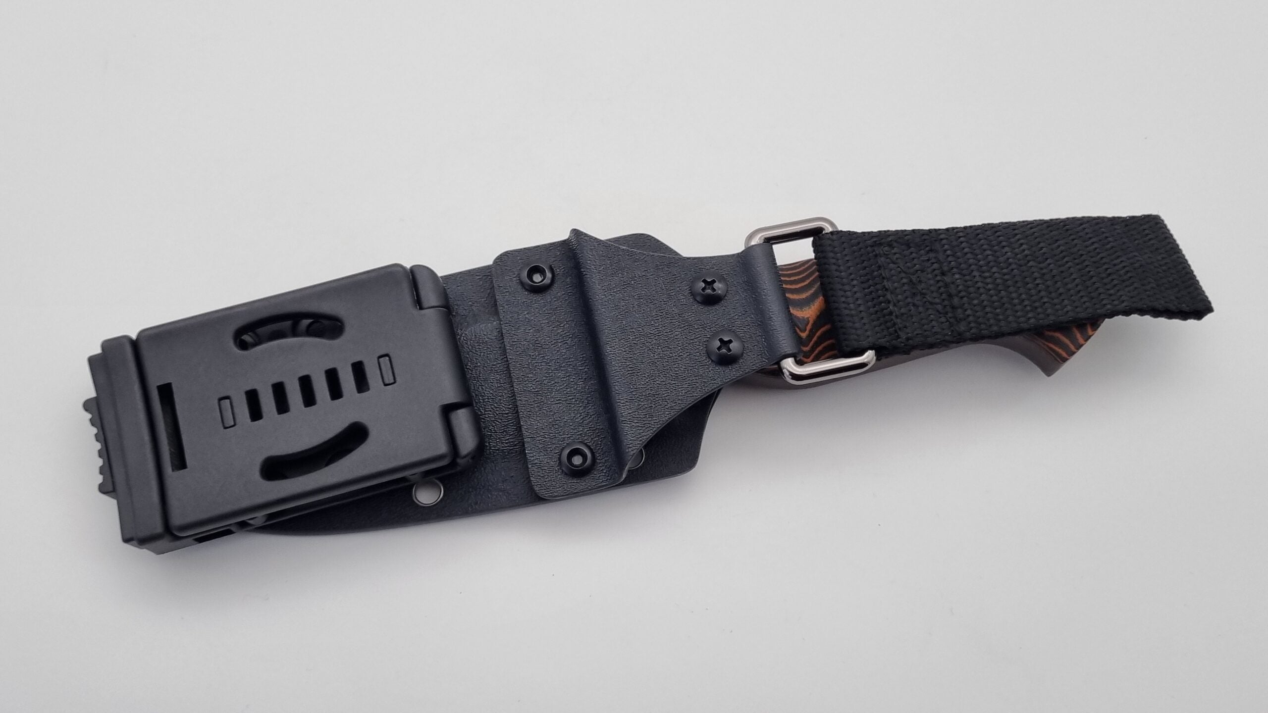Waräger JARS Bushcraft Survival Jagd Outdoor Messer Orange/Black Micarta Kydex