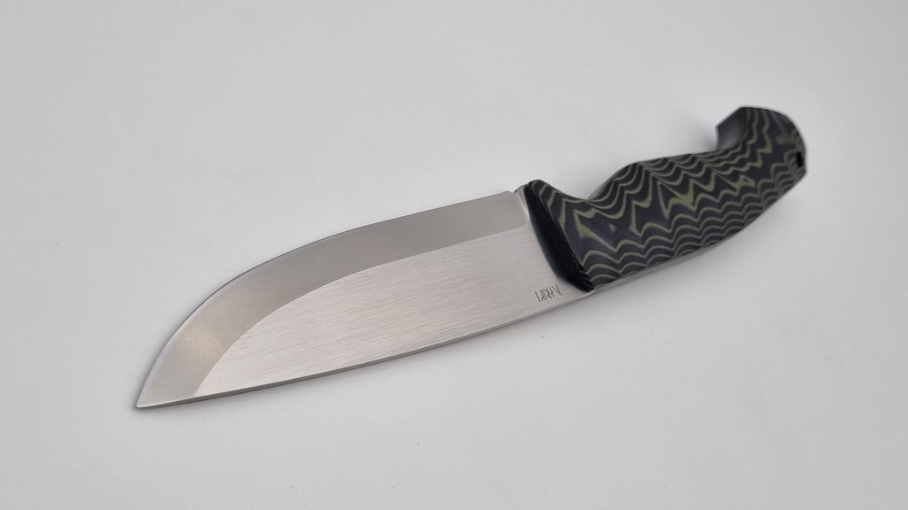 Waräger JARS Bushcraft Survival Jagd Outdoor Messer Green/Black Micarta Kydex