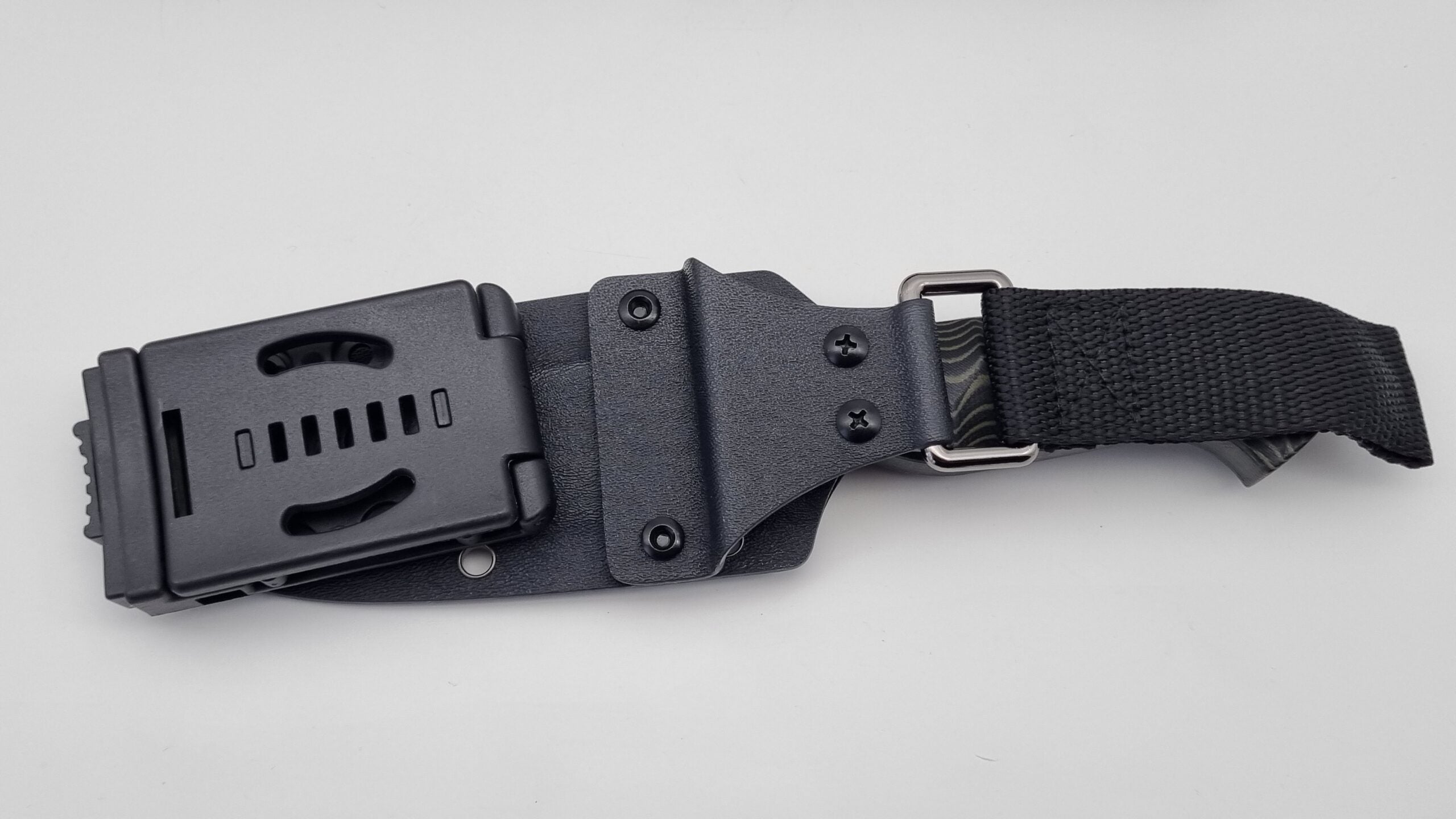 Waräger JARS Bushcraft Survival Jagd Outdoor Messer Green/Black Micarta Kydex