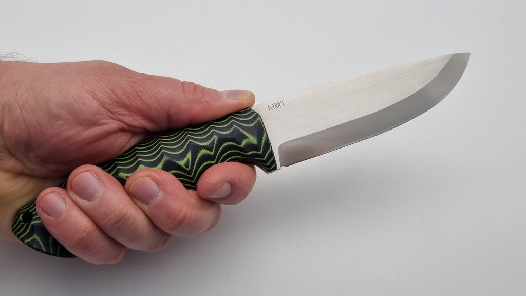 Waräger JARS Bushcraft Survival Jagd Outdoor Messer Neon/Black Micarta Kydex