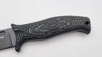 Bombfrog JARS Messer 42a Stahl wählbar Taucher Survival Jagd Outdoor Messer Green/Black Micarta