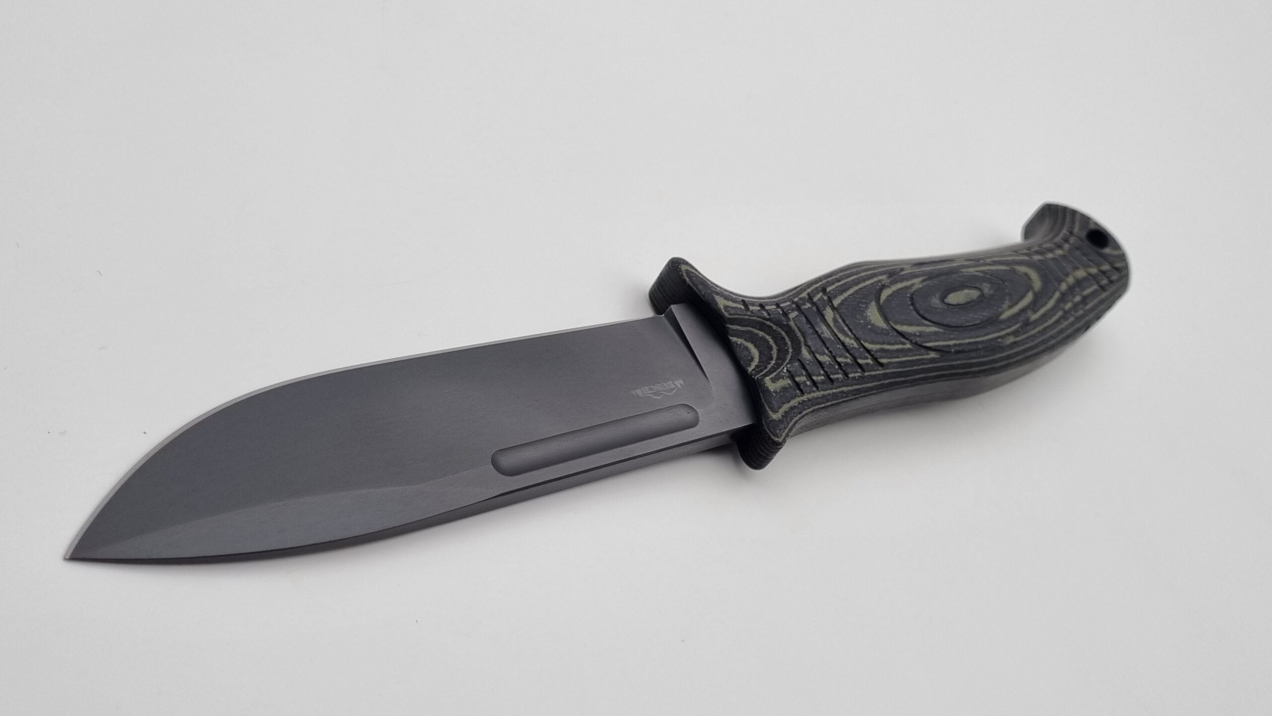 Bombfrog JARS Messer 42a Stahl wählbar Taucher Survival Jagd Outdoor Messer Green/Black Micarta