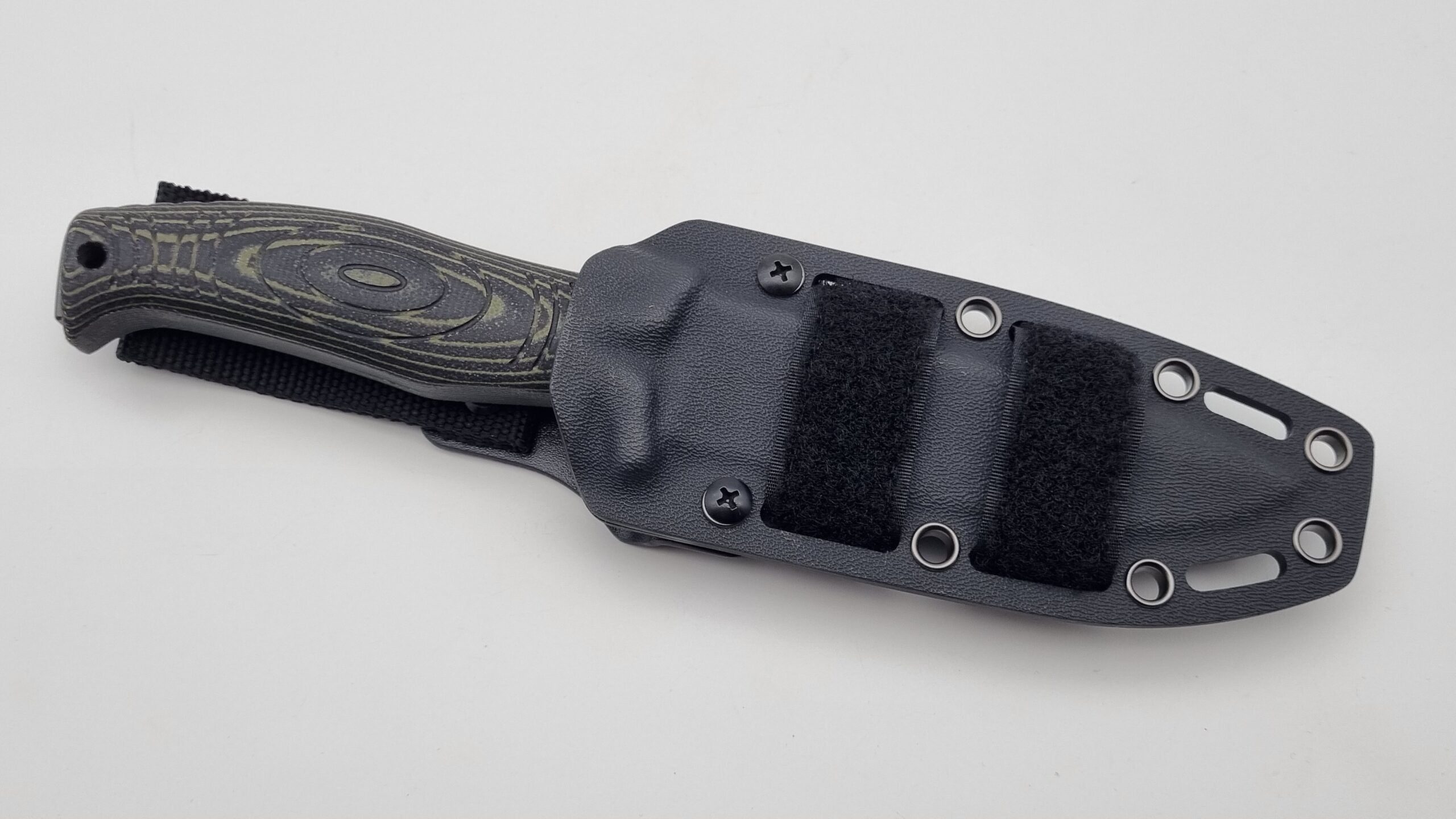 Bombfrog JARS Messer 42a Stahl wählbar Taucher Survival Jagd Outdoor Messer Green/Black Micarta