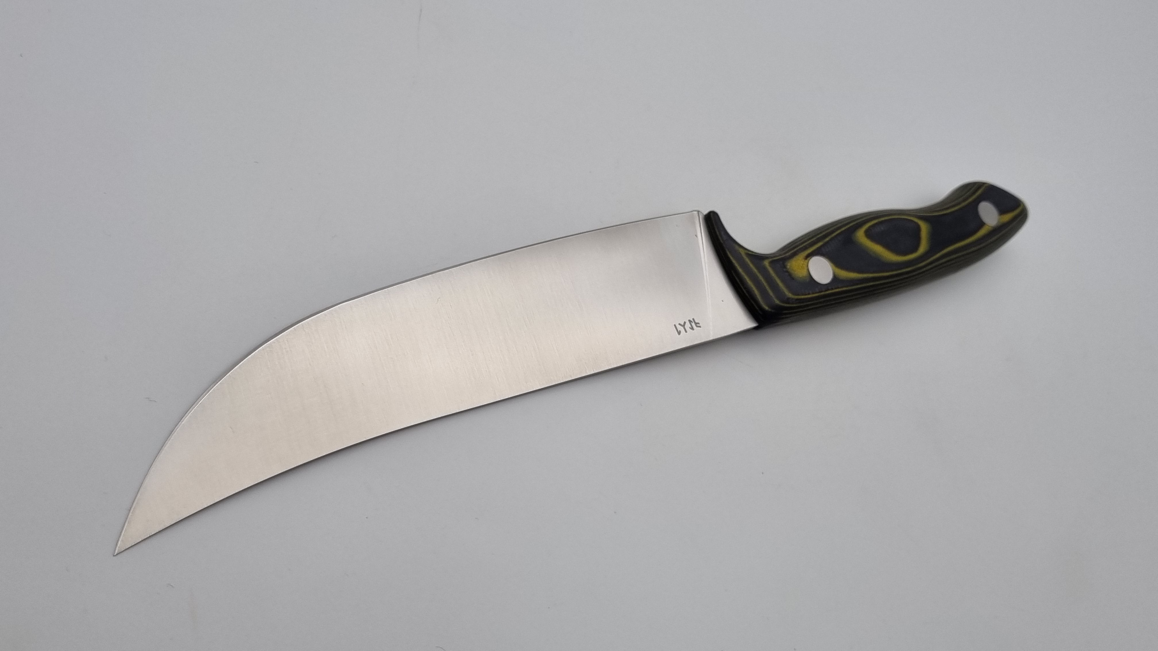 Pchak JARS Outdoor Kochmesser Mittelasiatisches Küchenmesser  Stahl N690 60HRC