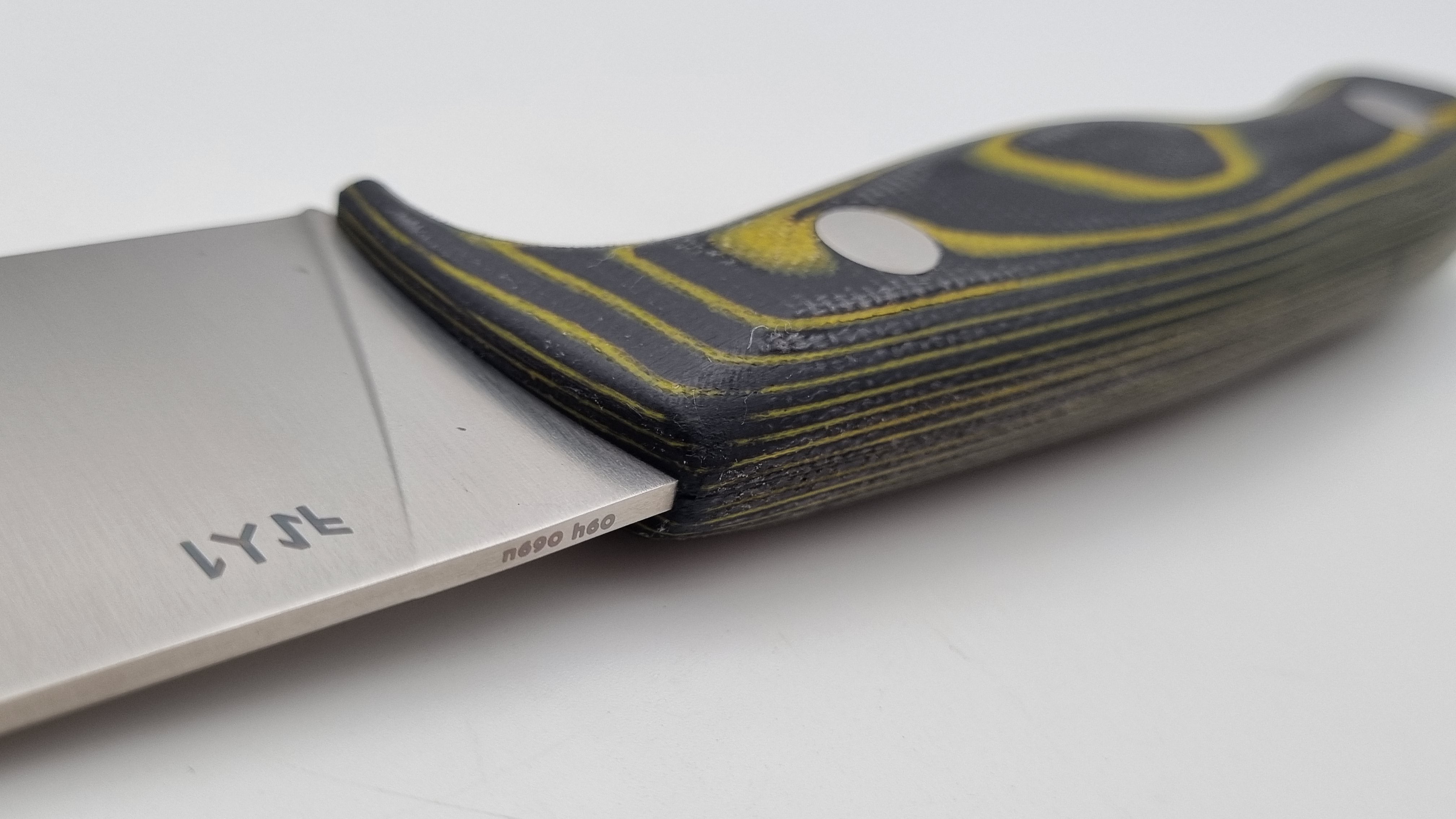 Pchak JARS Outdoor Kochmesser Mittelasiatisches Küchenmesser  Stahl N690 60HRC