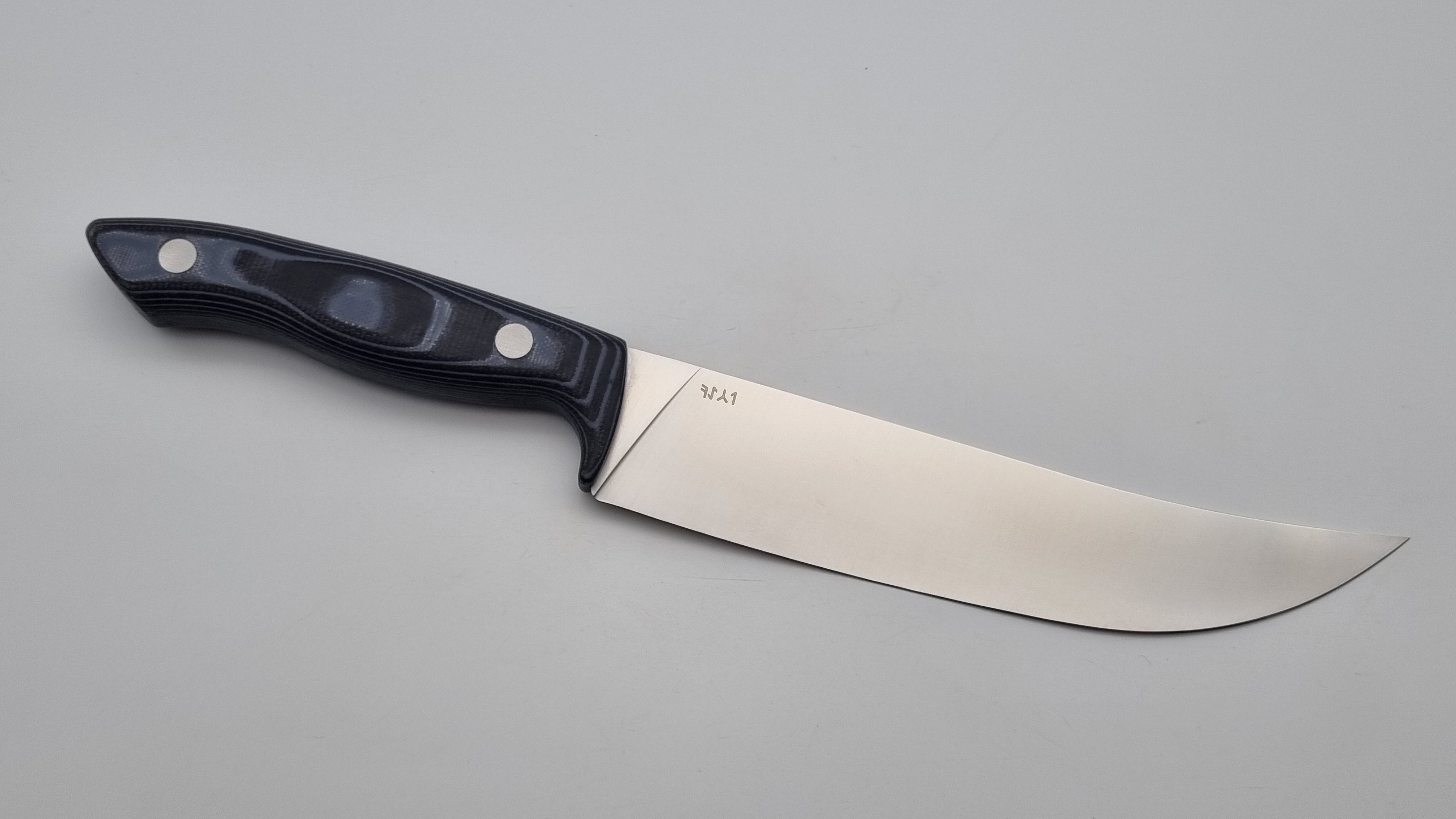 Pchak JARS Outdoor Kochmesser Mittelasiatisches Küchenmesser  Stahl N690 60HRC