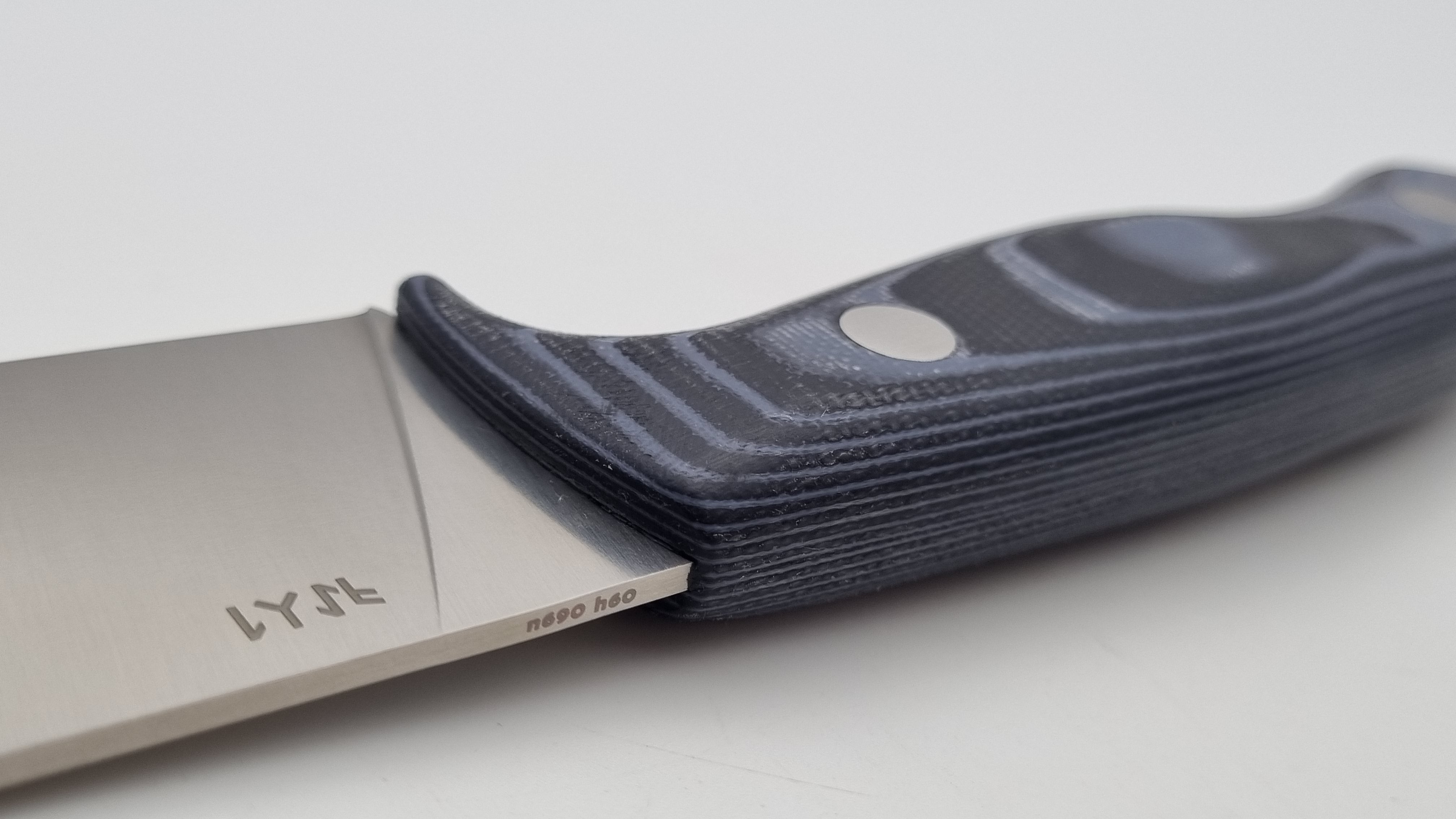 Pchak JARS Outdoor Kochmesser Mittelasiatisches Küchenmesser  Stahl N690 60HRC