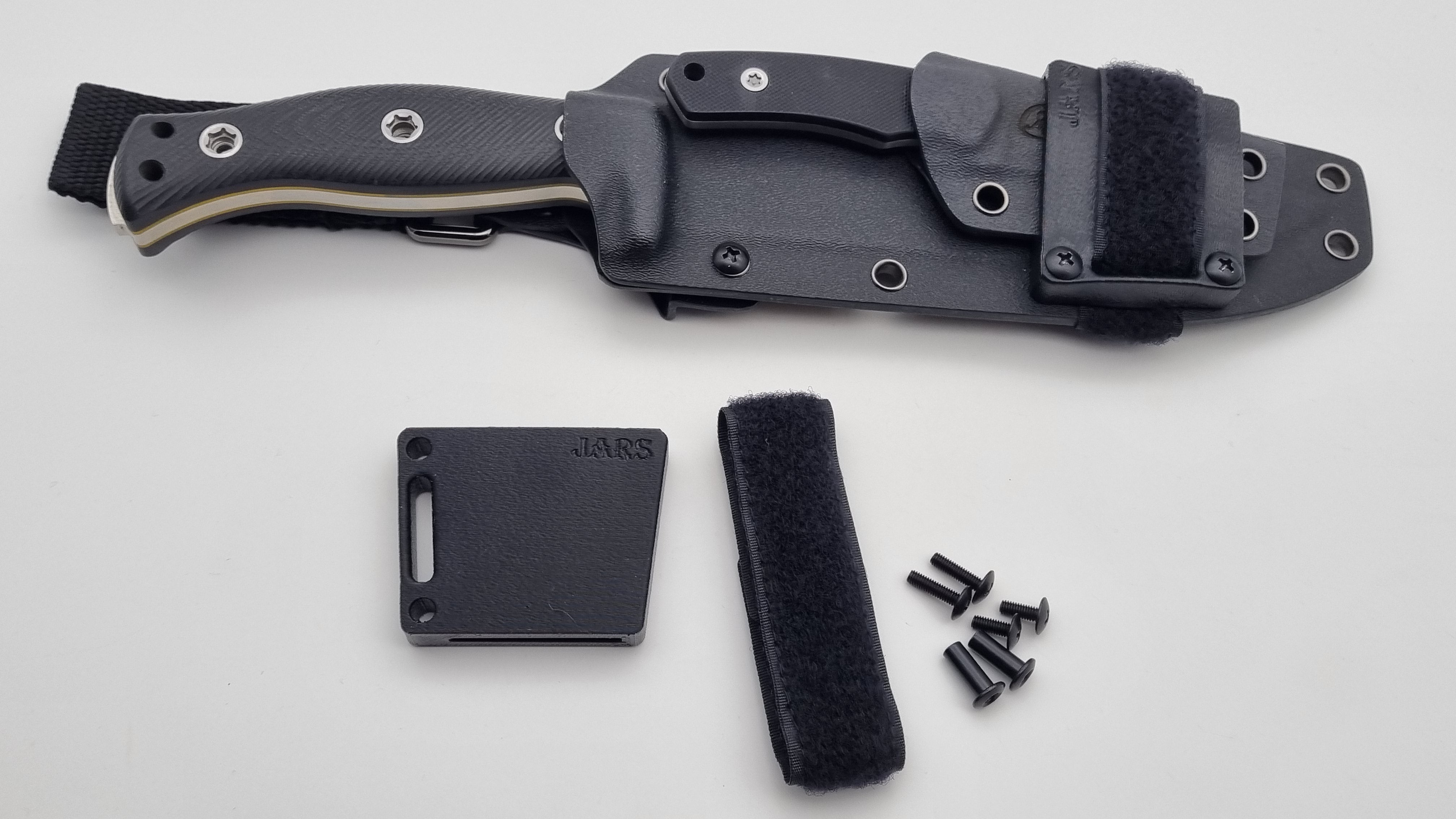 Universal Tandem Adapter "gesteckt" Made in Germany mit Klettstreifen für Paar Trageweise