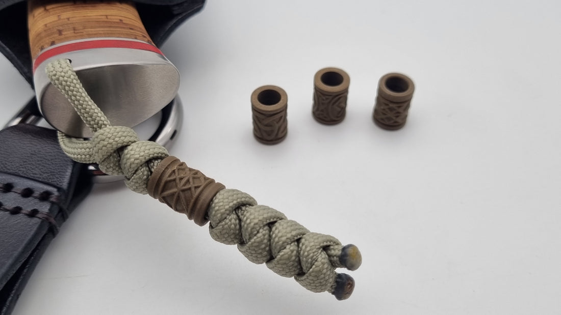 JARS Talisman Beads 3D Druck Made in Germany Triquetra Jera Wyrd-Web