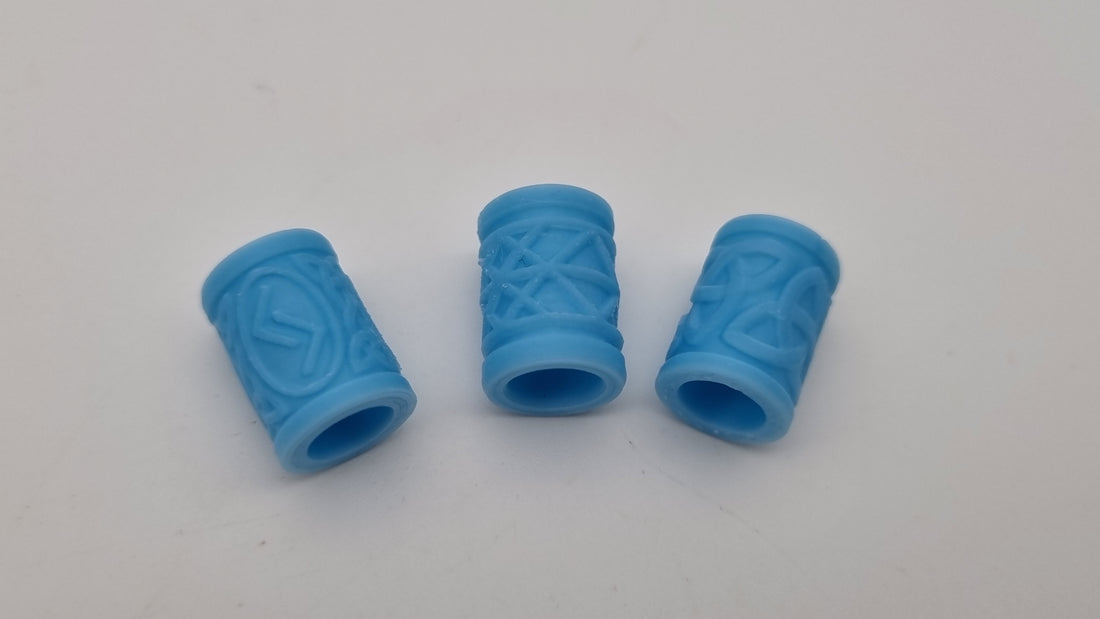 JARS Talisman Beads 3D Druck Made in Germany Triquetra Jera Wyrd-Web