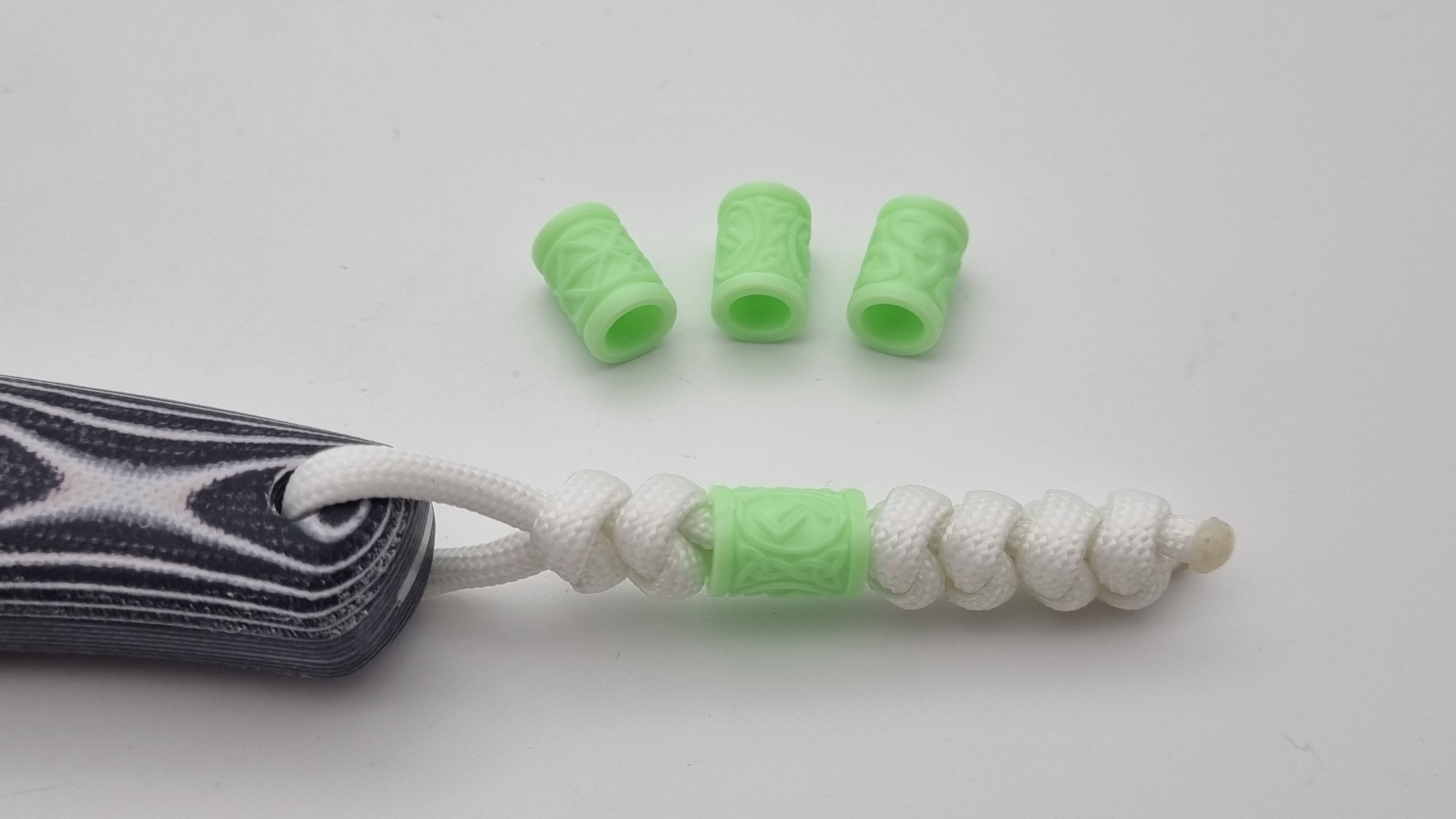 JARS Talisman Beads 3D Druck Made in Germany Triquetra Jera Wyrd-Web