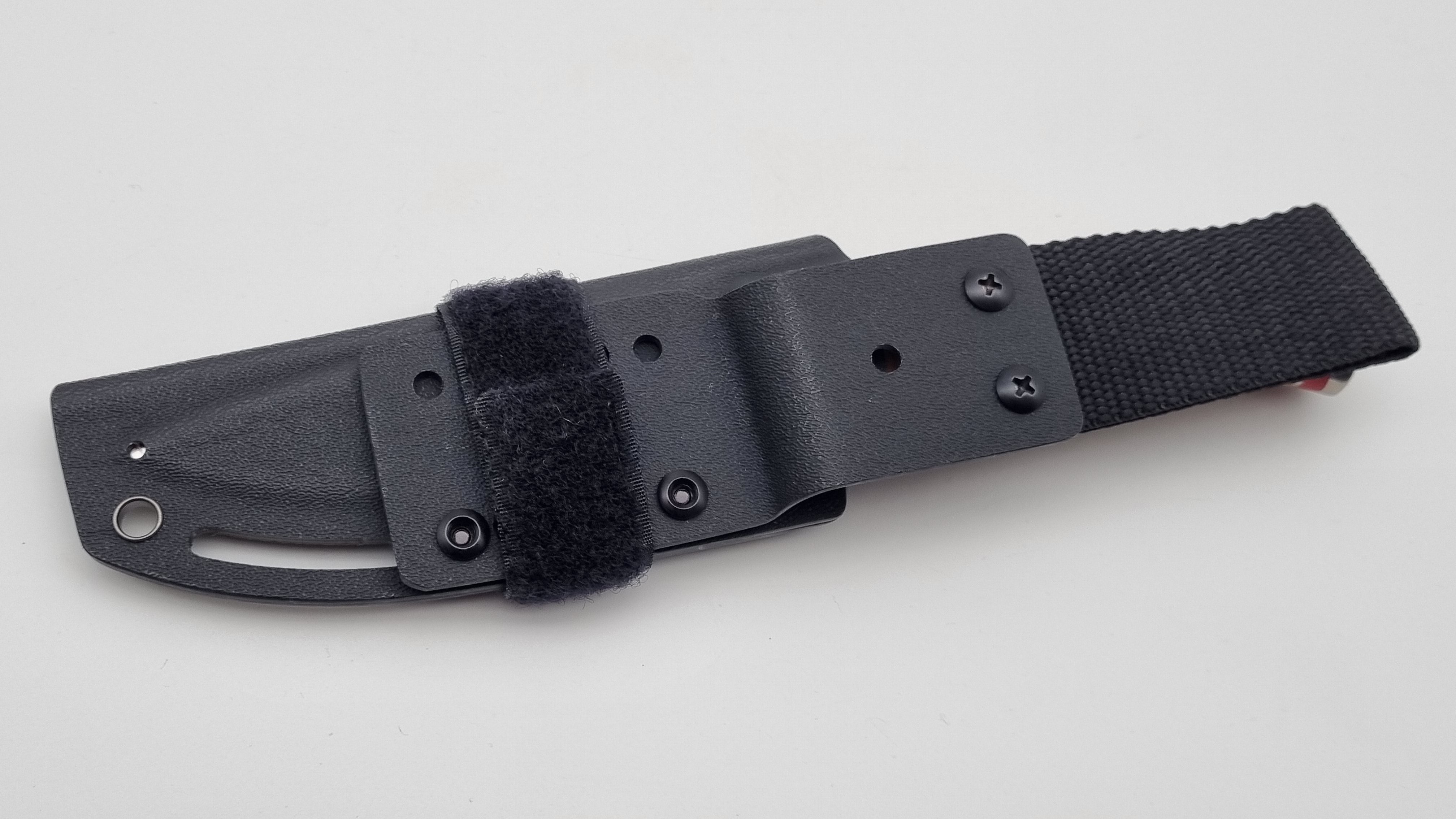 Kydex Messerscheide für Luchs Birkenrinde/Titan inkl. Teklok und 2 Klettstreifen