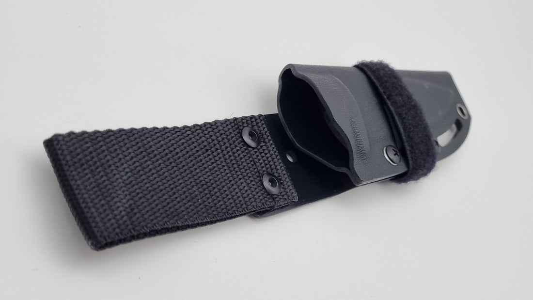 Kydex Messerscheide für Luchs Birkenrinde/Titan inkl. Teklok und 2 Klettstreifen