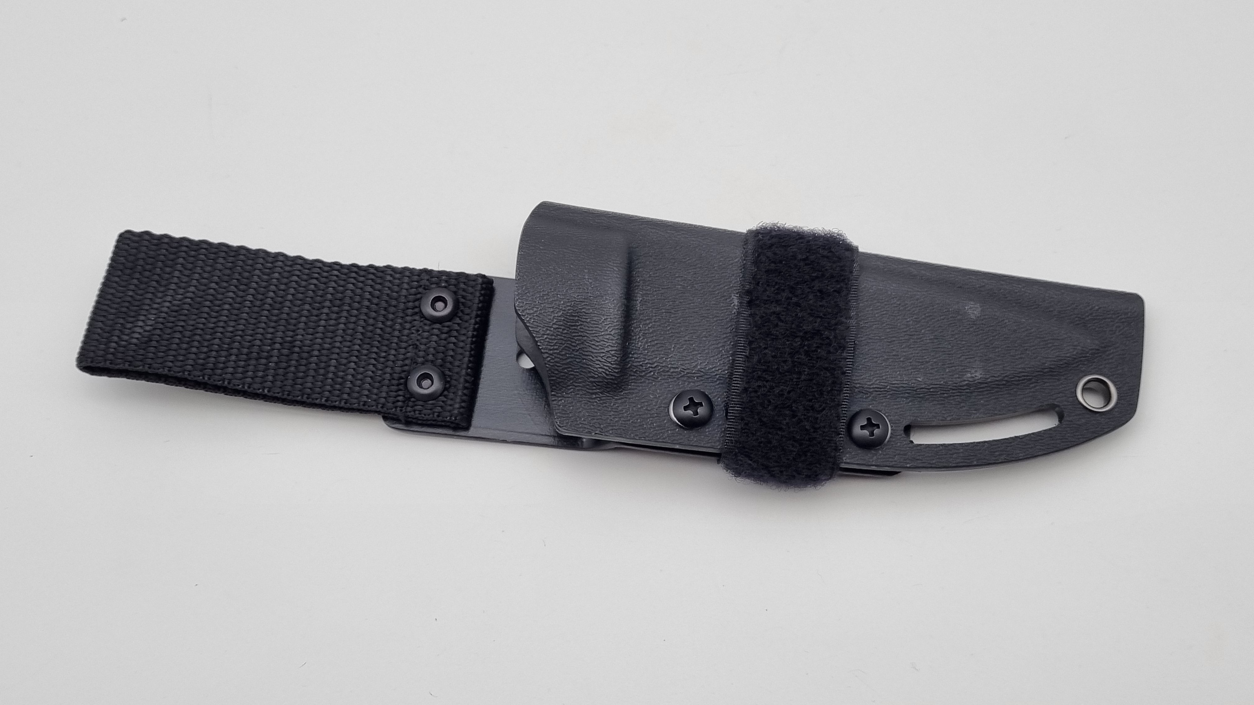 Kydex Messerscheide für Luchs Birkenrinde/Titan inkl. Teklok und 2 Klettstreifen