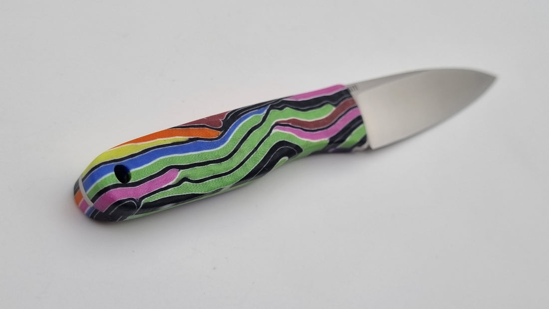 Kiti JARS Neckknife Schnippel-Messer Stahl N690 60HRC