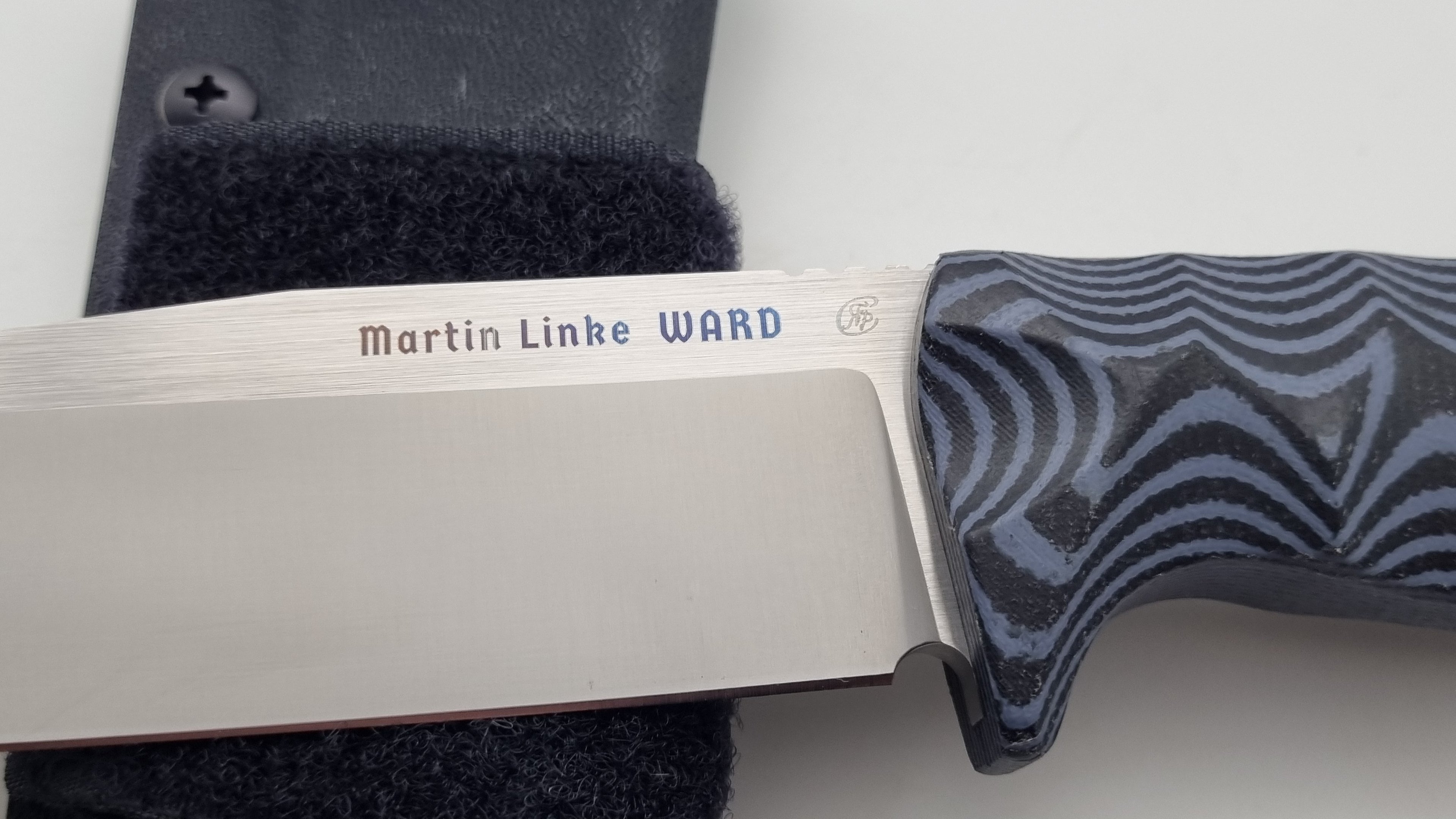 Ward JARS Jagd Outdoor-Survival Messer von Martin Linke Alone Germany Survivalknife Stahl