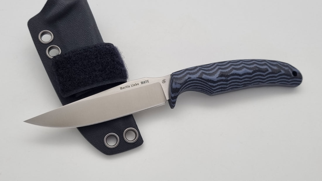 Mate JARS Jagd Outdoor Messer von Martin Linke Alone Germany Neckknife Stahl N690 60HRC