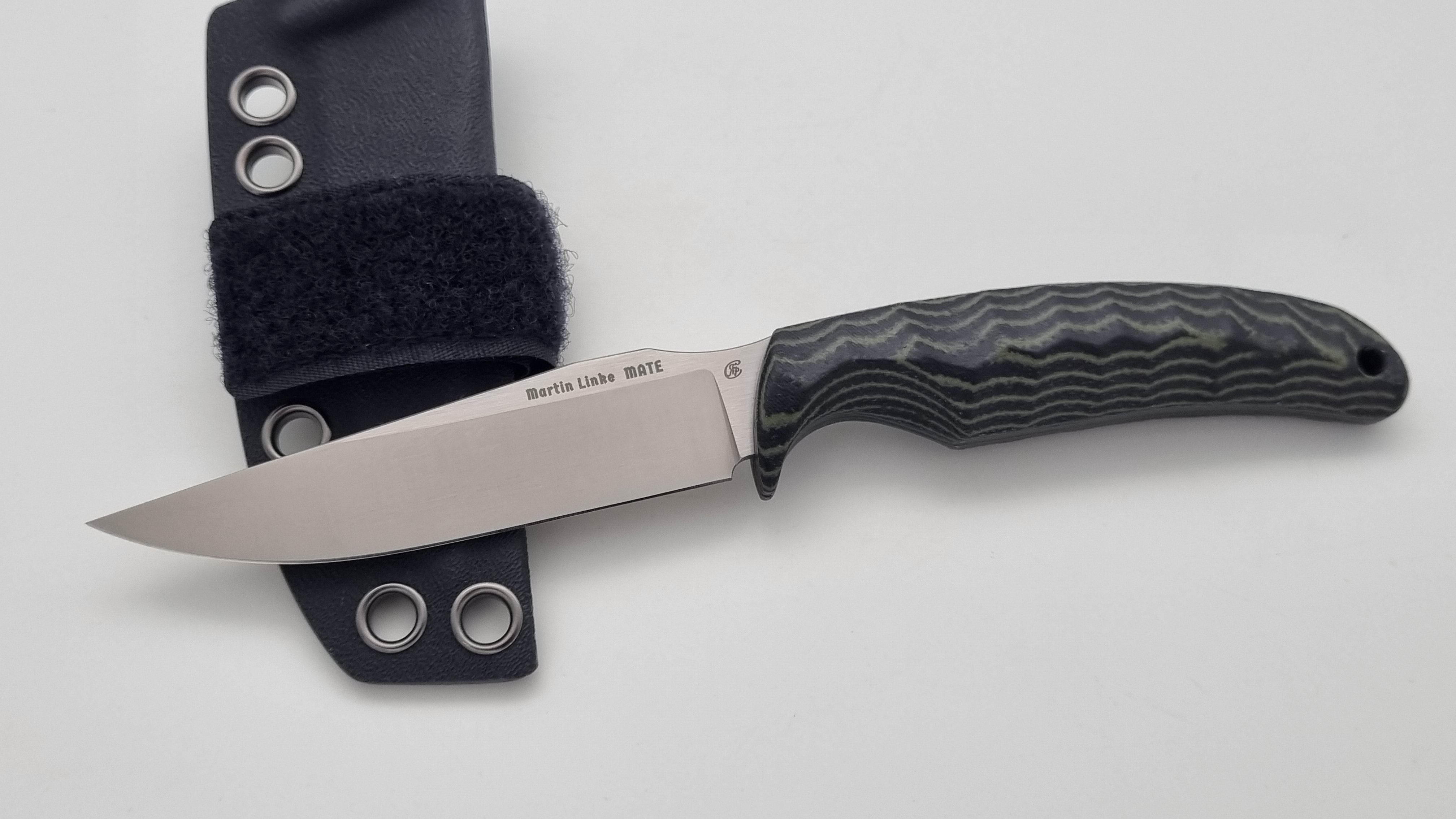 Mate JARS Jagd Outdoor Messer von Martin Linke Alone Germany Neckknife Stahl N690 60HRC