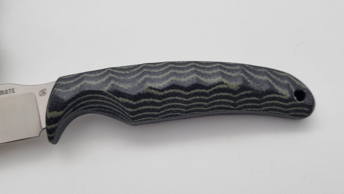 Mate JARS Jagd Outdoor Messer von Martin Linke Alone Germany Neckknife Stahl N690 60HRC