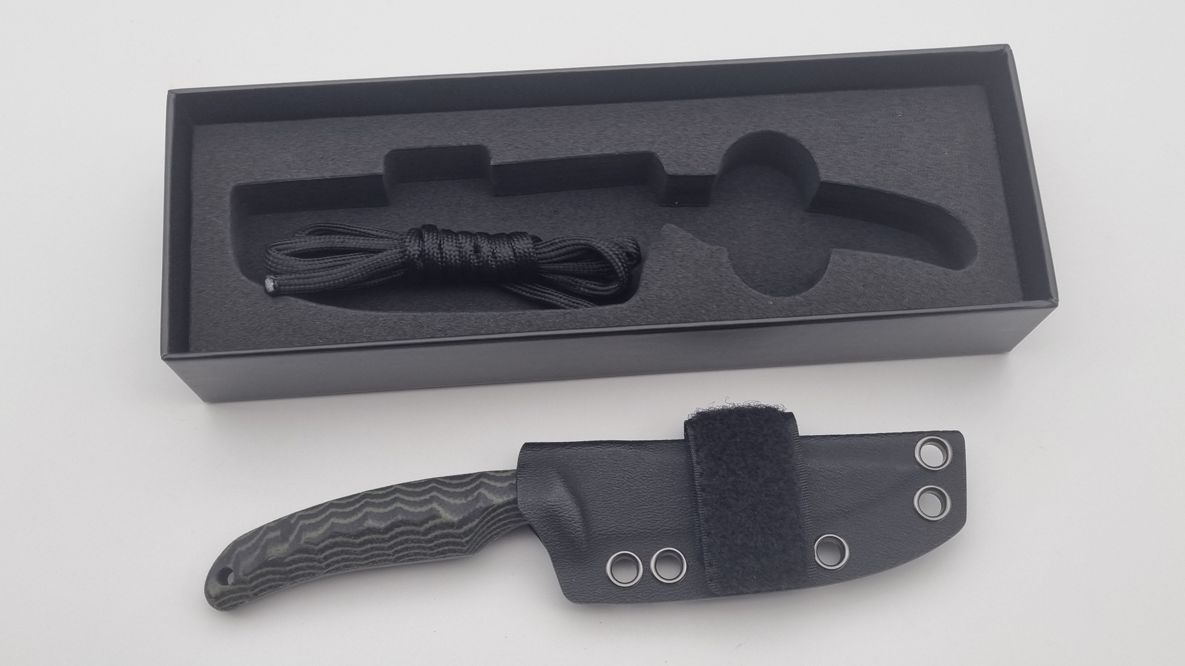 Mate JARS Jagd Outdoor Messer von Martin Linke Alone Germany Neckknife Stahl N690 60HRC