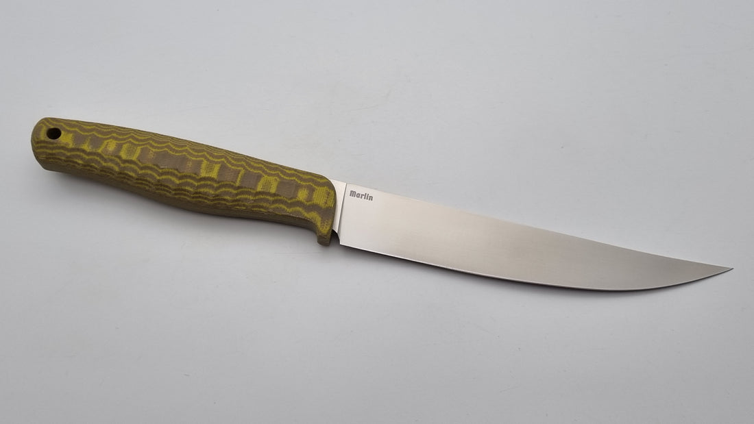 Marlin JARS Outdoor Koch und Fisch- Messer  Stahl n690 h60