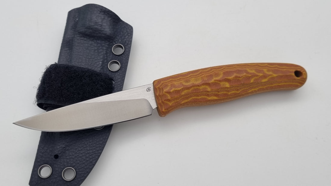 Sting JARS Neckknife EDC Messer Stahl Sandvik 14C28N 60HRC