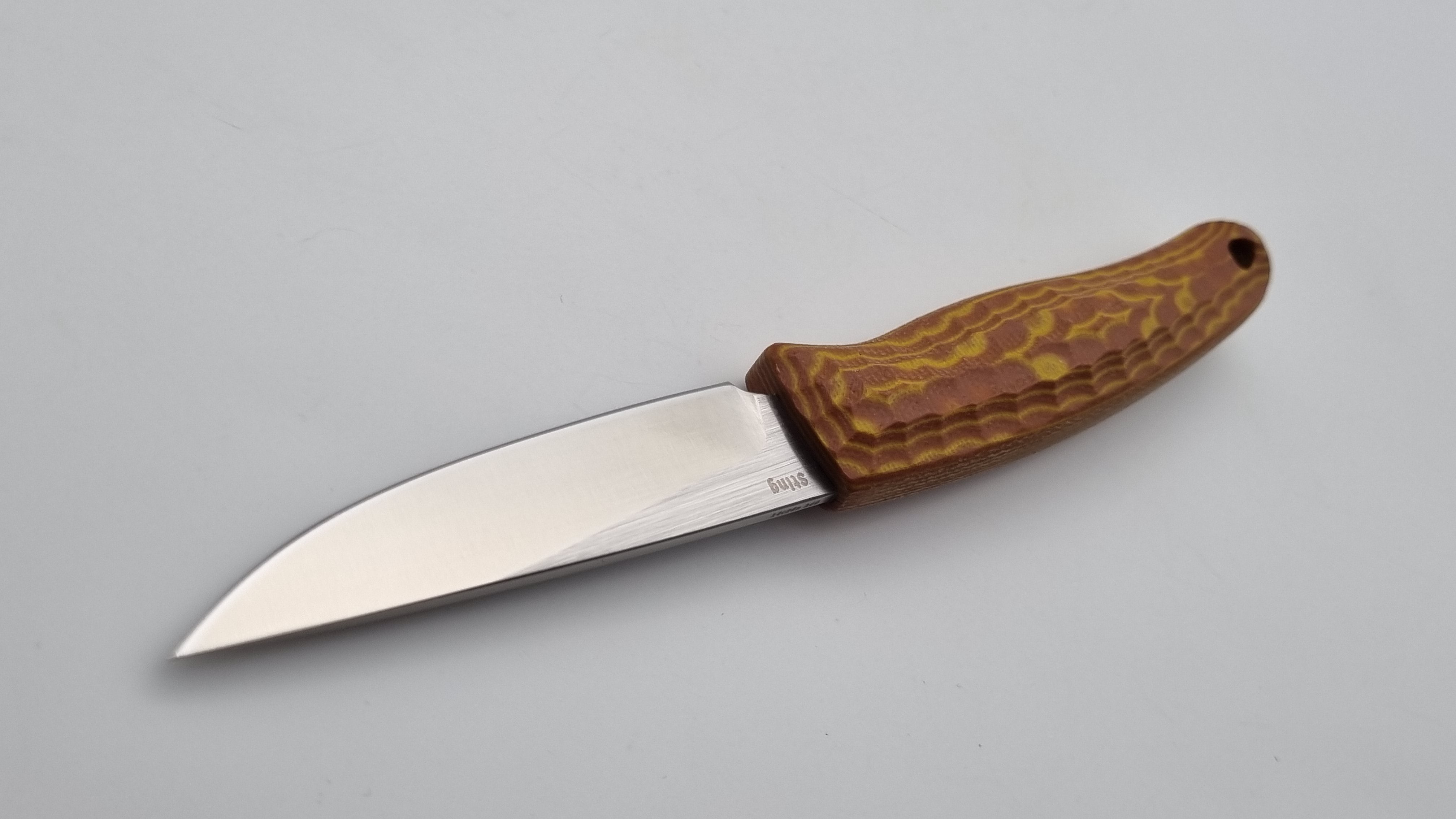 Sting JARS Neckknife EDC Messer Stahl Sandvik 14C28N 60HRC