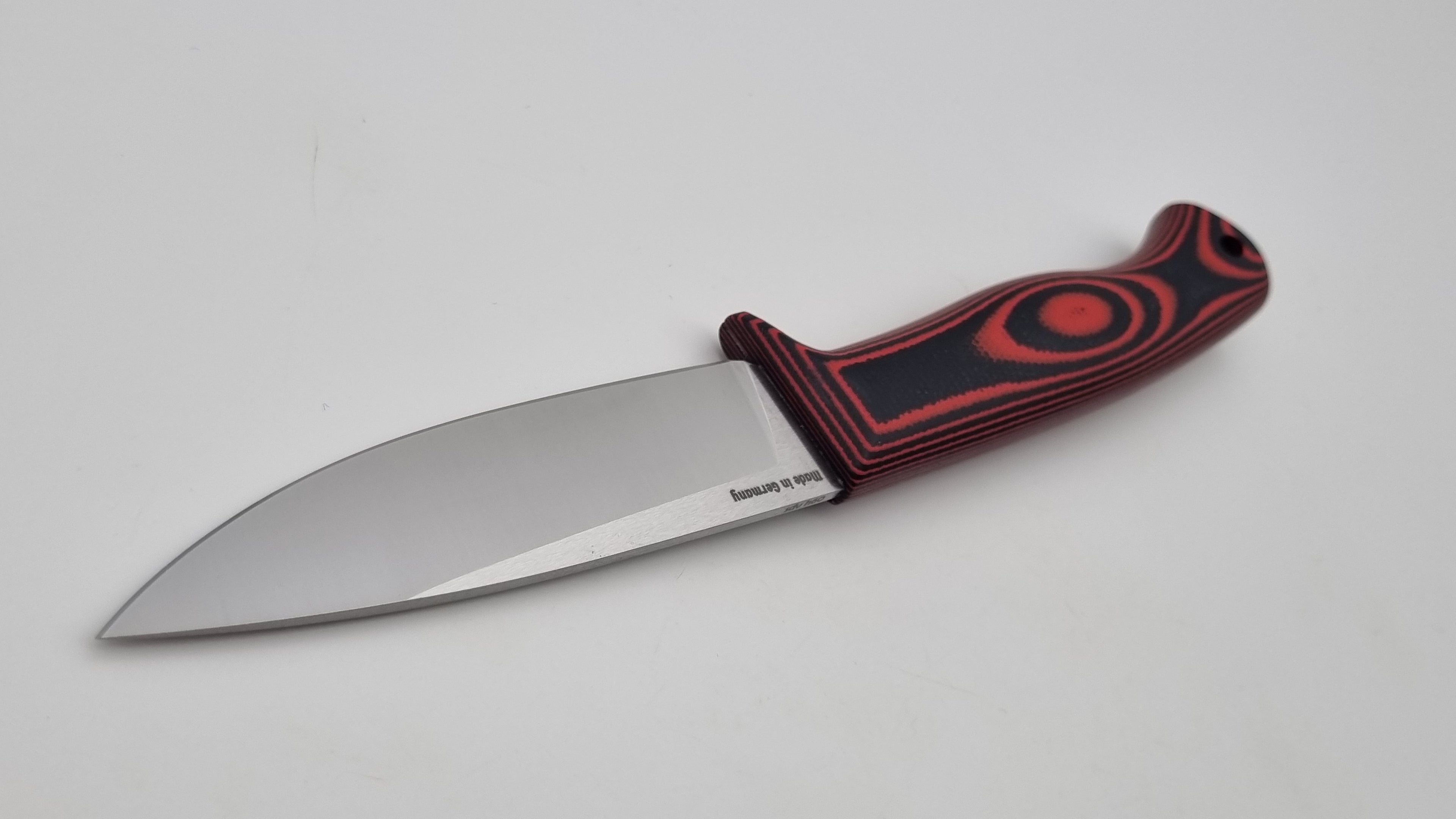 Luchs JARS Jagd Messer Made in Germany aus Solingen 14C28N Sandvik Stahl Micarta
