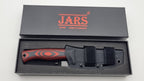 Luchs JARS Jagd Messer Made in Germany aus Solingen 14C28N Sandvik Stahl Micarta