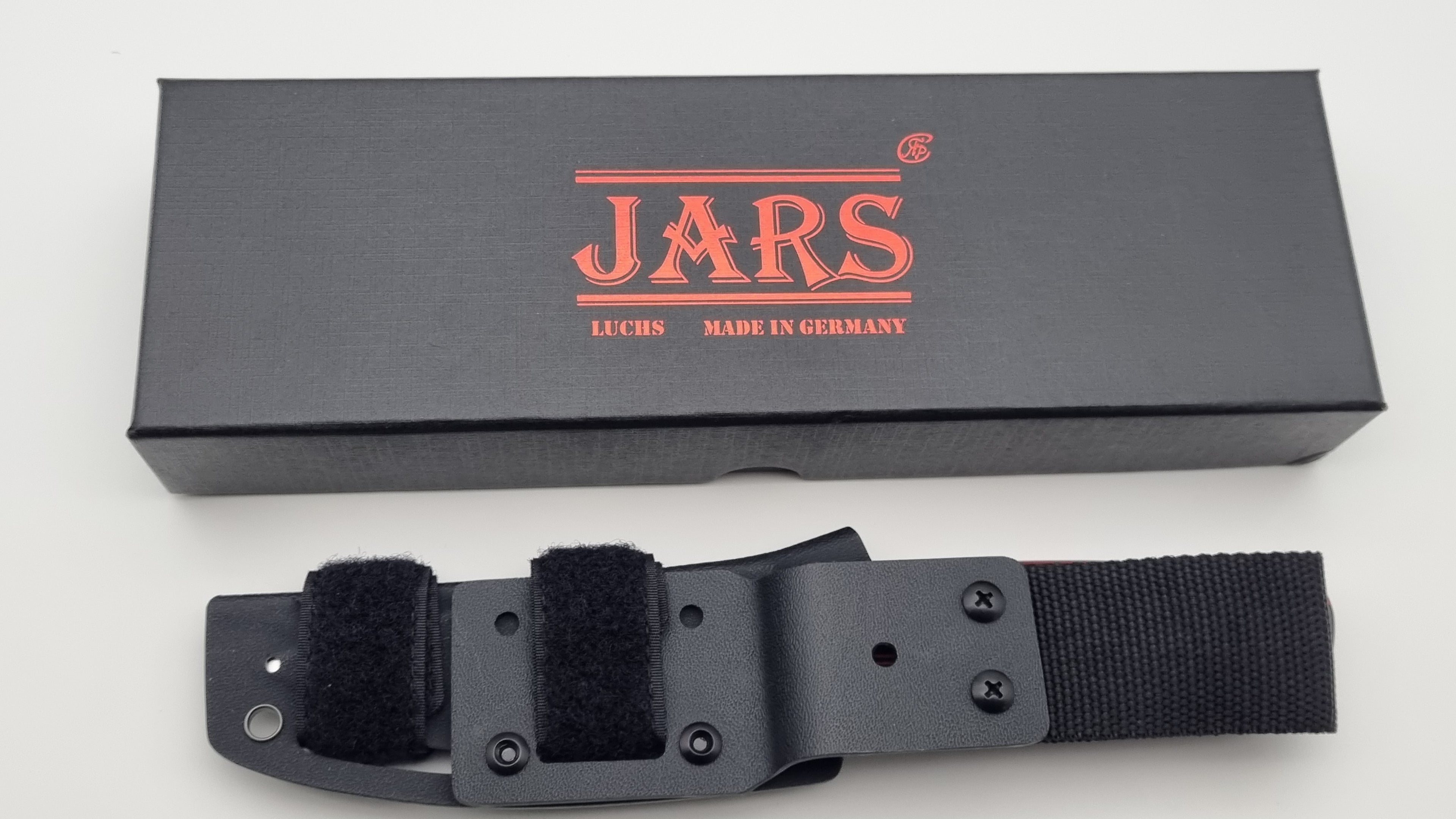 Luchs JARS Jagd Messer Made in Germany aus Solingen 14C28N Sandvik Stahl Micarta