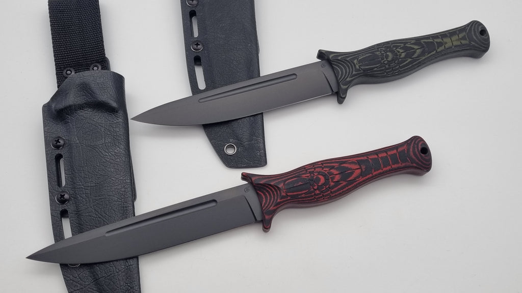 Sarmat JARS Messer | Micarta-Griff | DLC Beschichtung | Tactical Knife Jagd Outdoor Messer