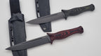 Sarmat JARS Messer | Micarta-Griff | DLC Beschichtung | Tactical Knife Jagd Outdoor Messer