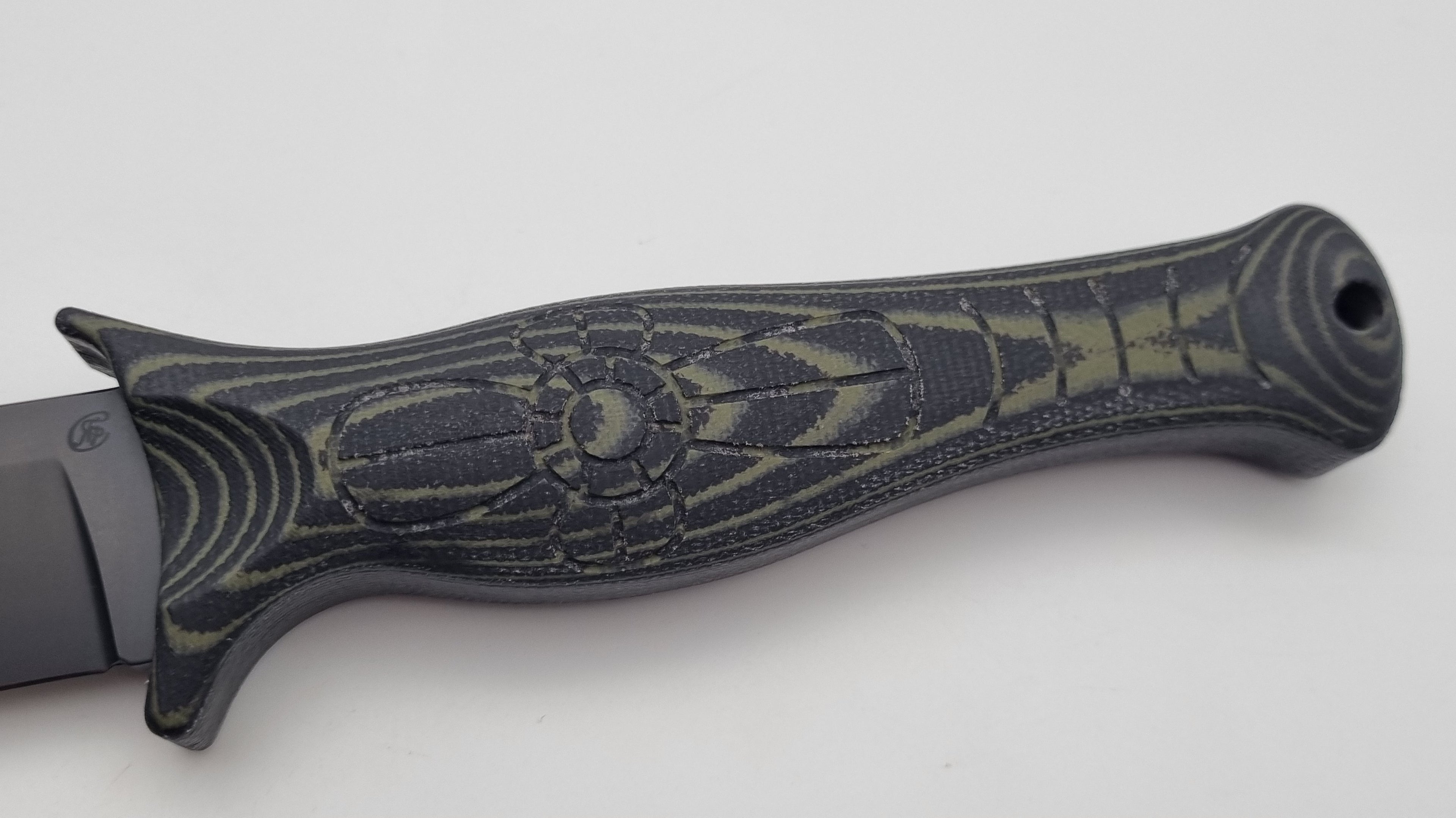 Sarmat JARS Messer | Micarta-Griff | DLC Beschichtung | Tactical Knife Jagd Outdoor Messer