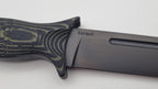 Sarmat JARS Messer | Micarta-Griff | DLC Beschichtung | Tactical Knife Jagd Outdoor Messer