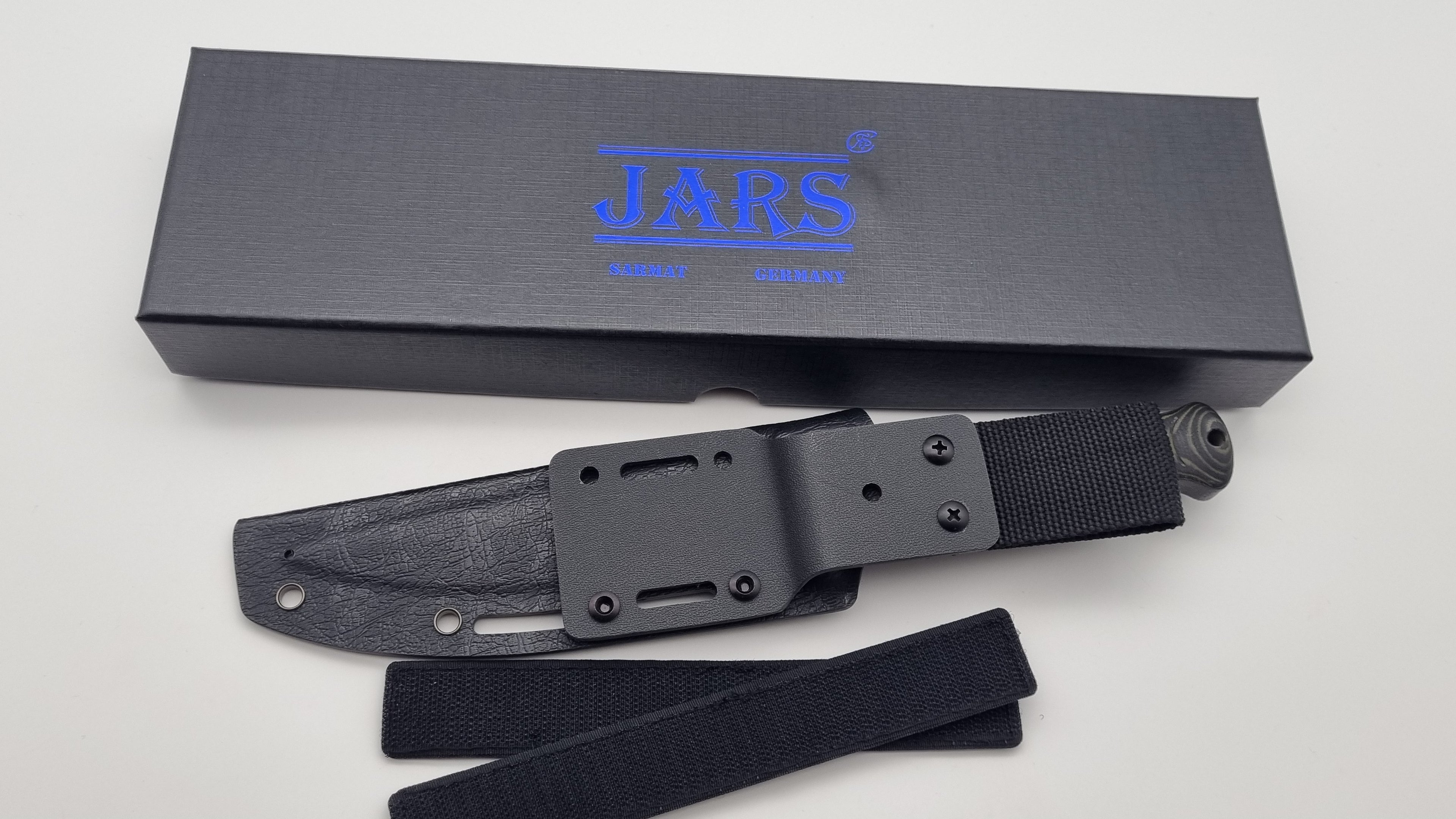 Sarmat JARS Messer | Micarta-Griff | DLC Beschichtung | Tactical Knife Jagd Outdoor Messer
