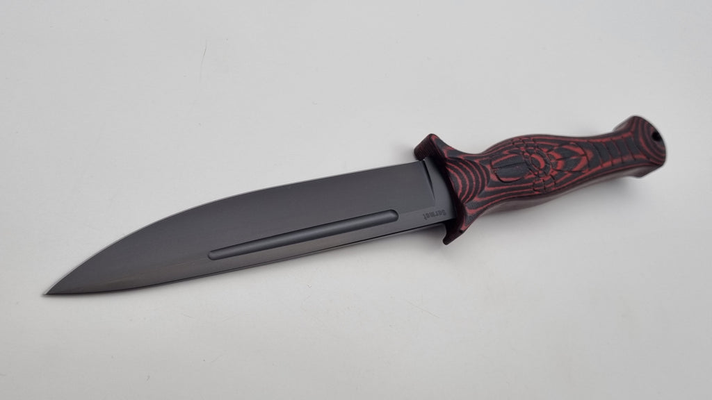 Sarmat JARS Messer | Micarta-Griff | DLC Beschichtung | Tactical Knife Jagd Outdoor Messer