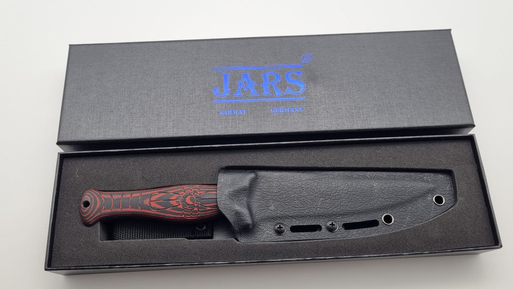 Sarmat JARS Messer | Micarta-Griff | DLC Beschichtung | Tactical Knife Jagd Outdoor Messer