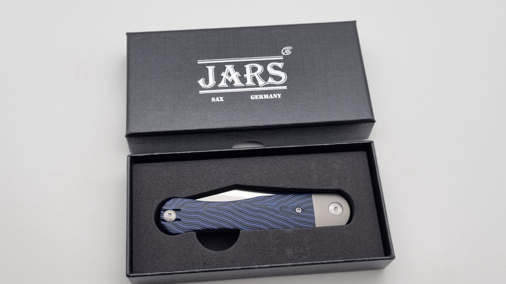 Sax JARS Klappmesser Slipjoint Klassiker 14C28N 60HRC G10/Titan