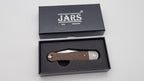 Sax JARS Klappmesser Slipjoint Klassiker 14C28N 60HRC G10/Titan