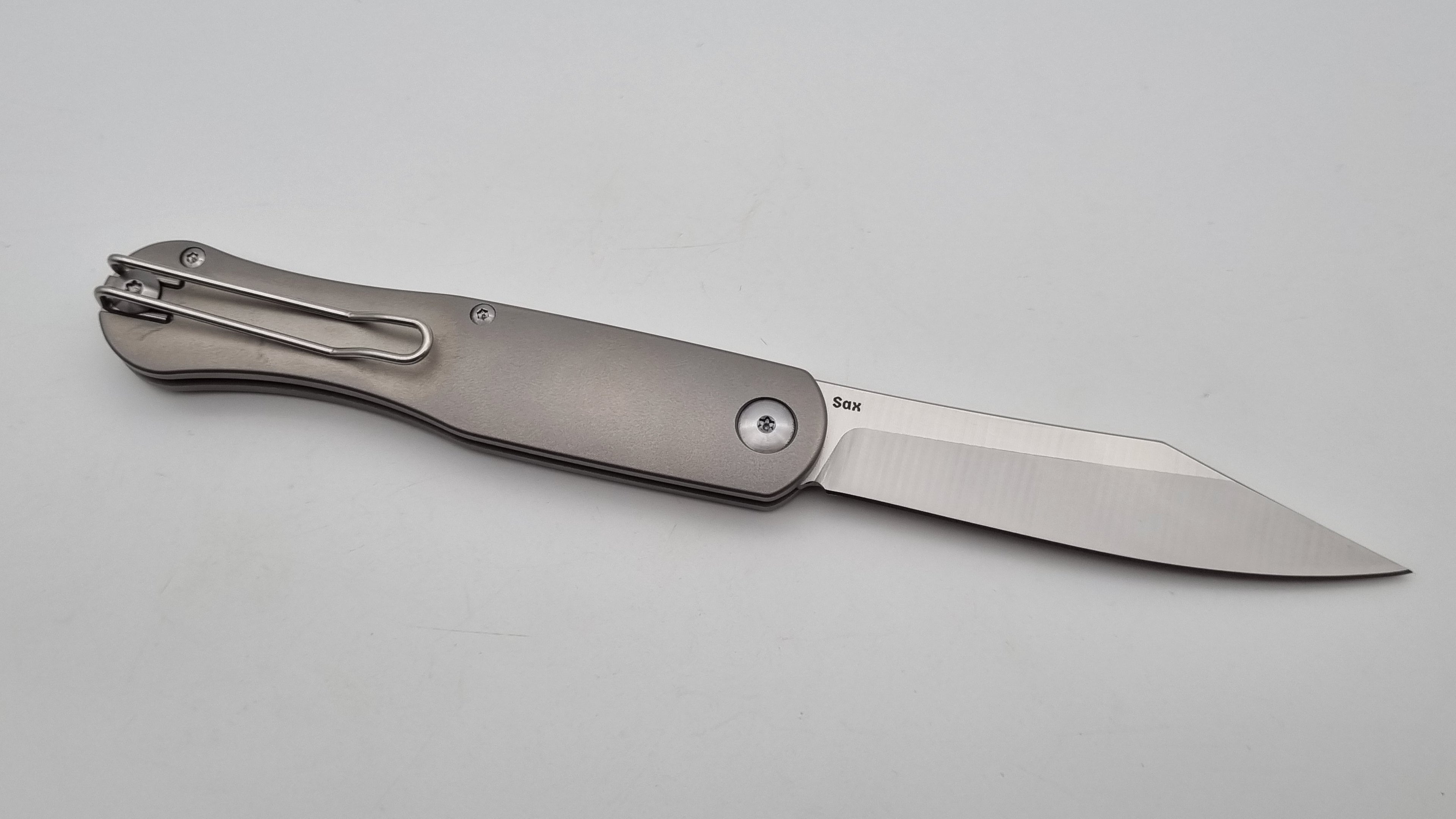 Sax JARS SE Spezial Edition Klappmesser Slipjoint Klassiker PM204 61HRC Full-Titan