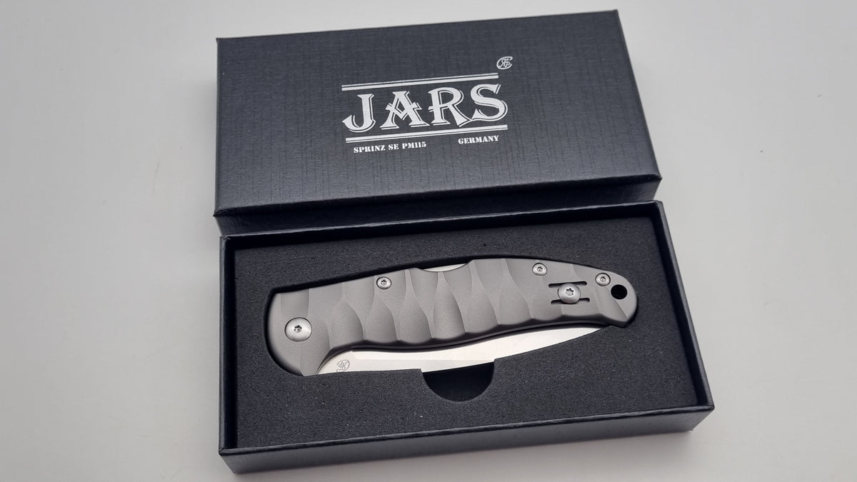 Sprinz SE JARS Titan Klappmesser "Spezial Edition" zwei Hand EDC PM115 Stahl