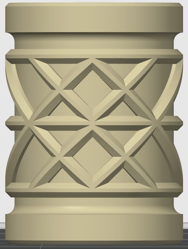 JARS Talisman Beads 3D Druck Made in Germany Triquetra Jera Wyrd-Web